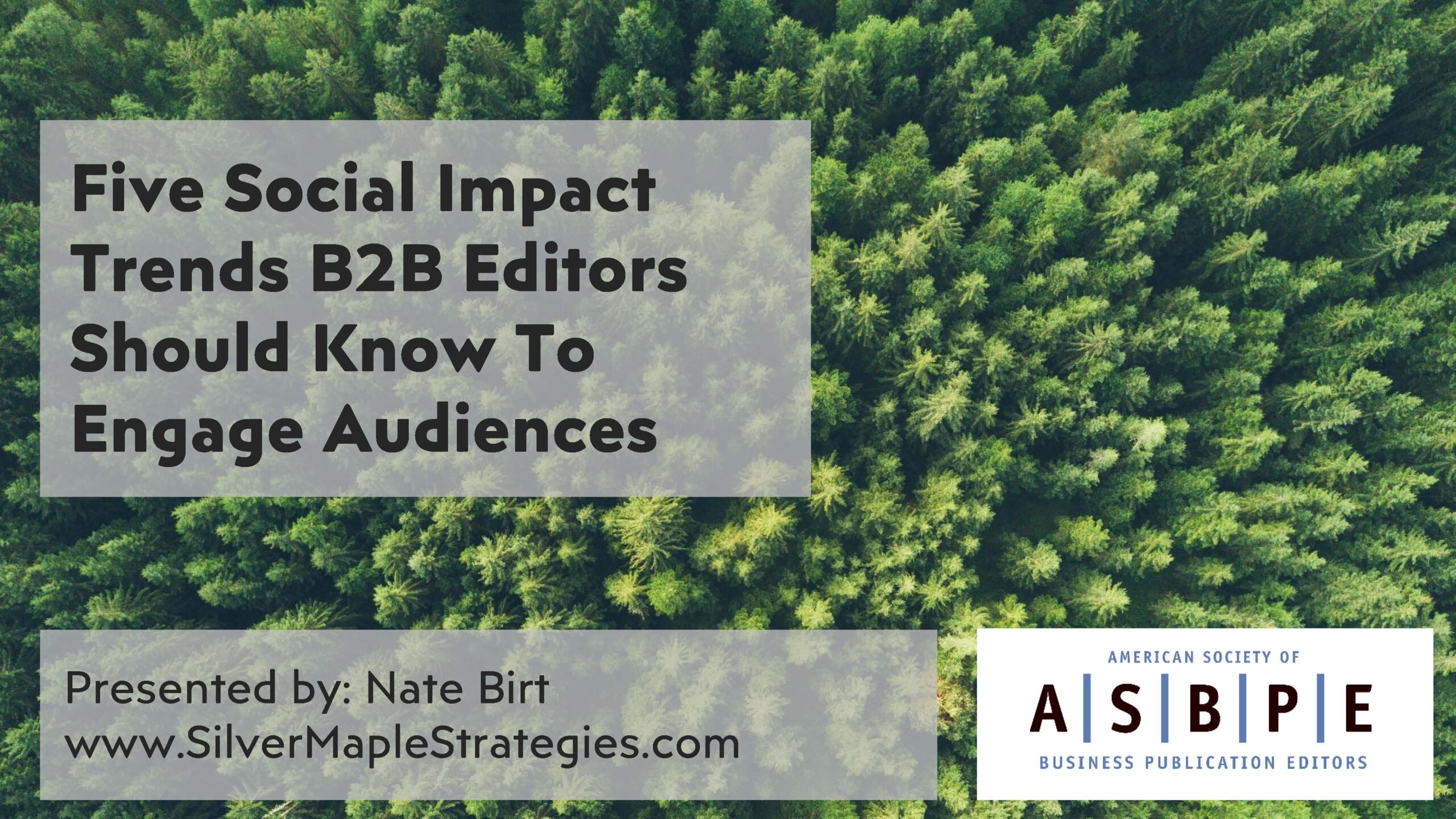 Five Social Impact Trends B2B Editors Should Know to Engage Audiences